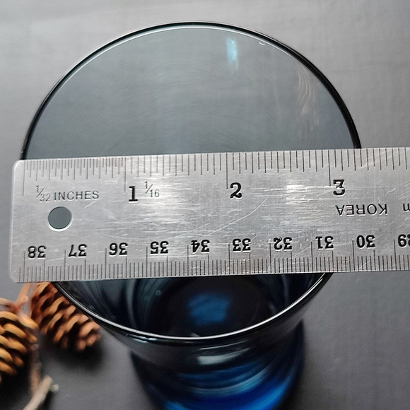 2 vintage intage Libbey Nexus Glasses  | blue 💙🩵 | 14 oz - Picture 6 of 11